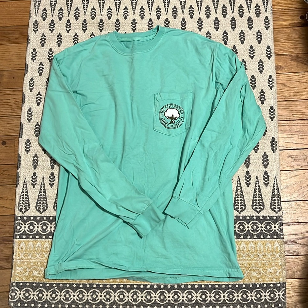 Southern Shirt Co. long sleeved cotton tee.